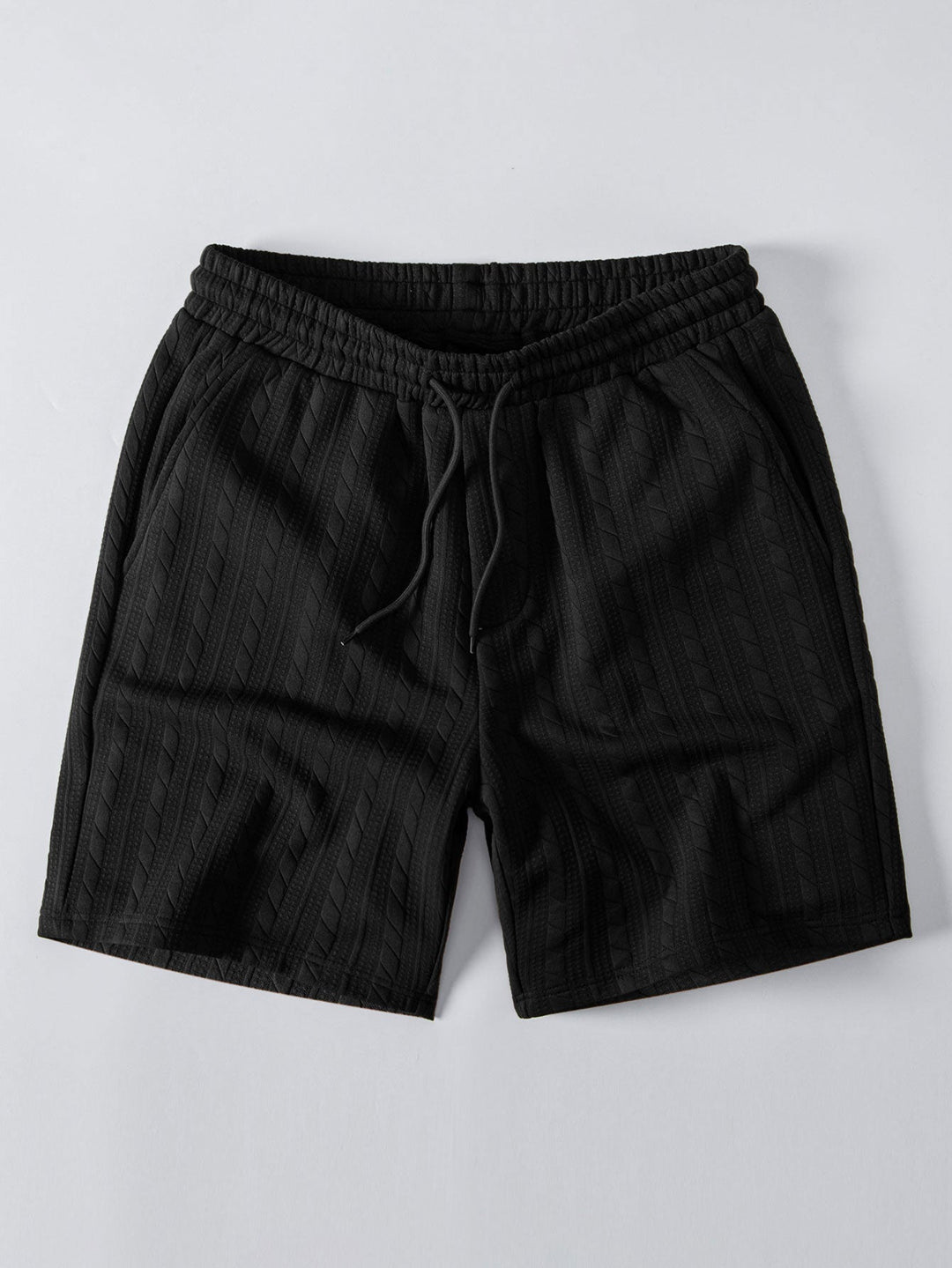 Twisted Jacquard Drawstring 7″ Shorts