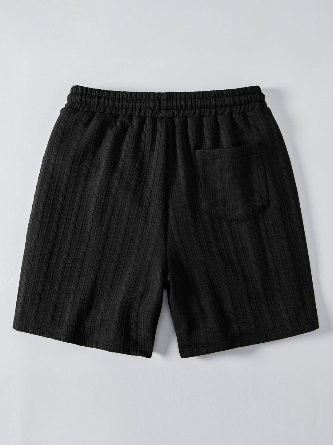 Twisted Jacquard Drawstring 7″ Shorts
